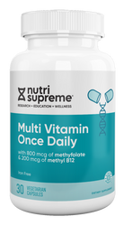 Multi-Vitamins Once Daily 30 caps