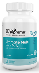 Ultimate Multi Once Daily, (with 5-MTHF and P-5-P) 30 size